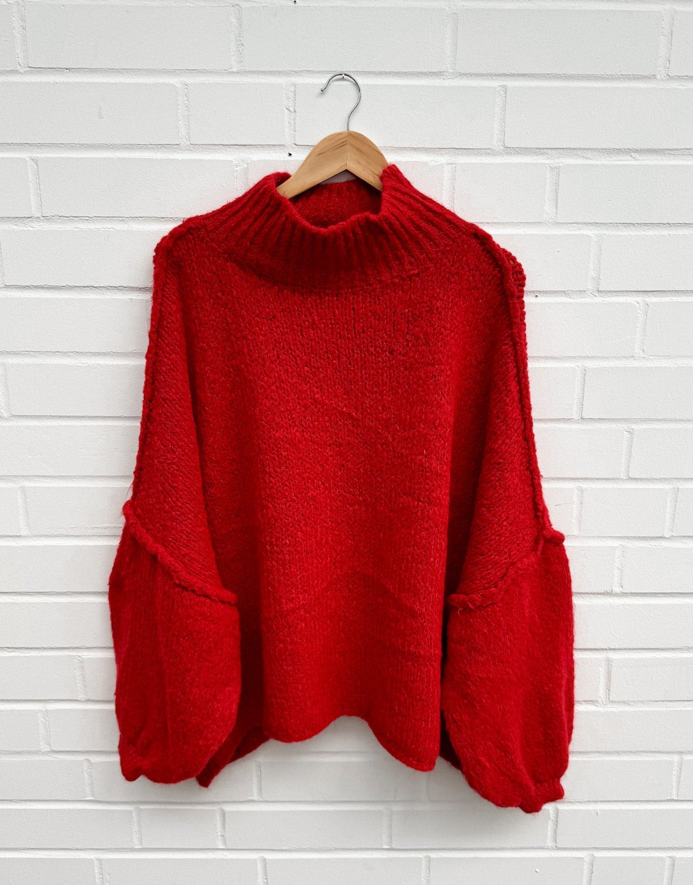 OVERSIZE STRICKPULLOVER MAIRA - versch. Farben