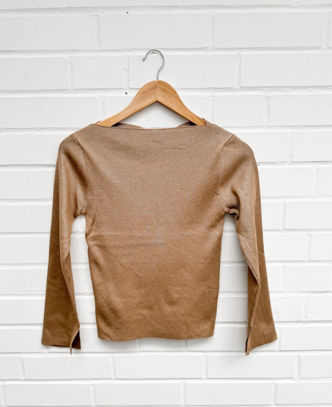 LANGARM PULLOVER UBOOT - camel