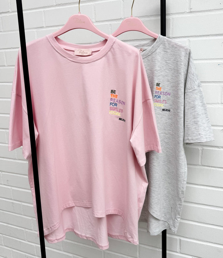 T-SHIRT BE THE REASON - versch. Farben