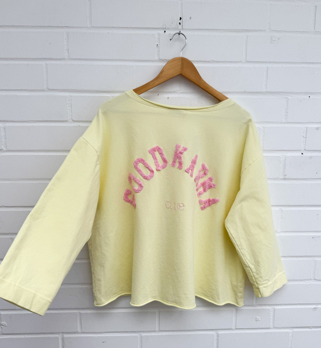 OVERSIZE LAMGARM SHIRT GOOD KARMA - versch. Farben