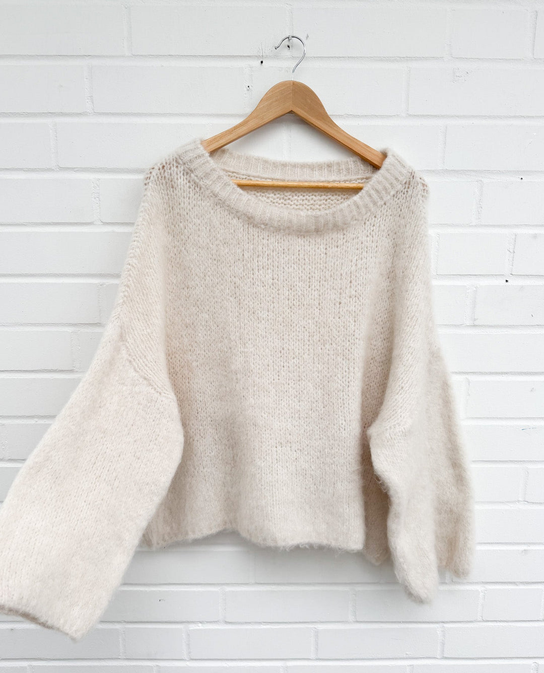 STRICKPULLOVER cozy - versch. Farben