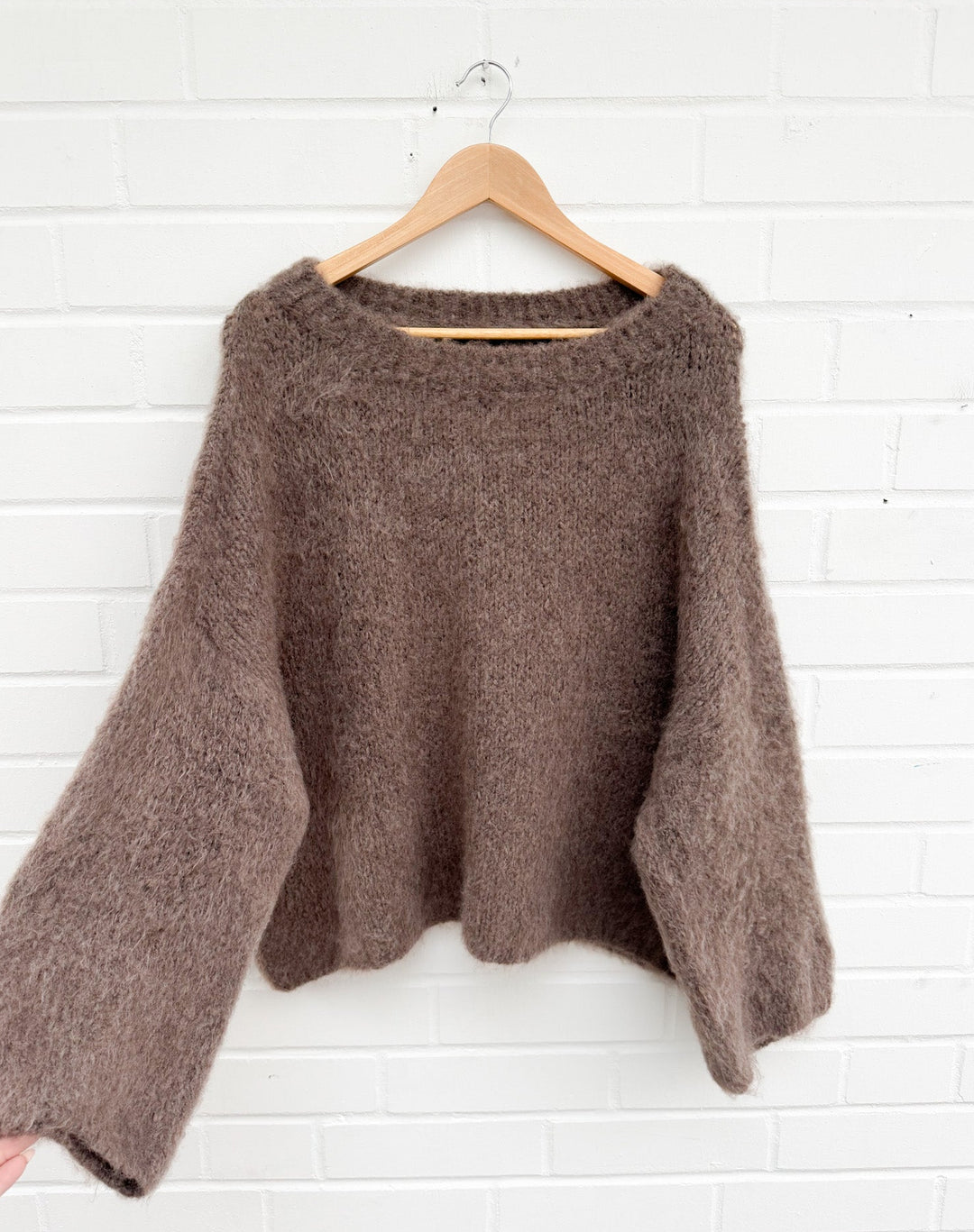 STRICKPULLOVER cozy - versch. Farben