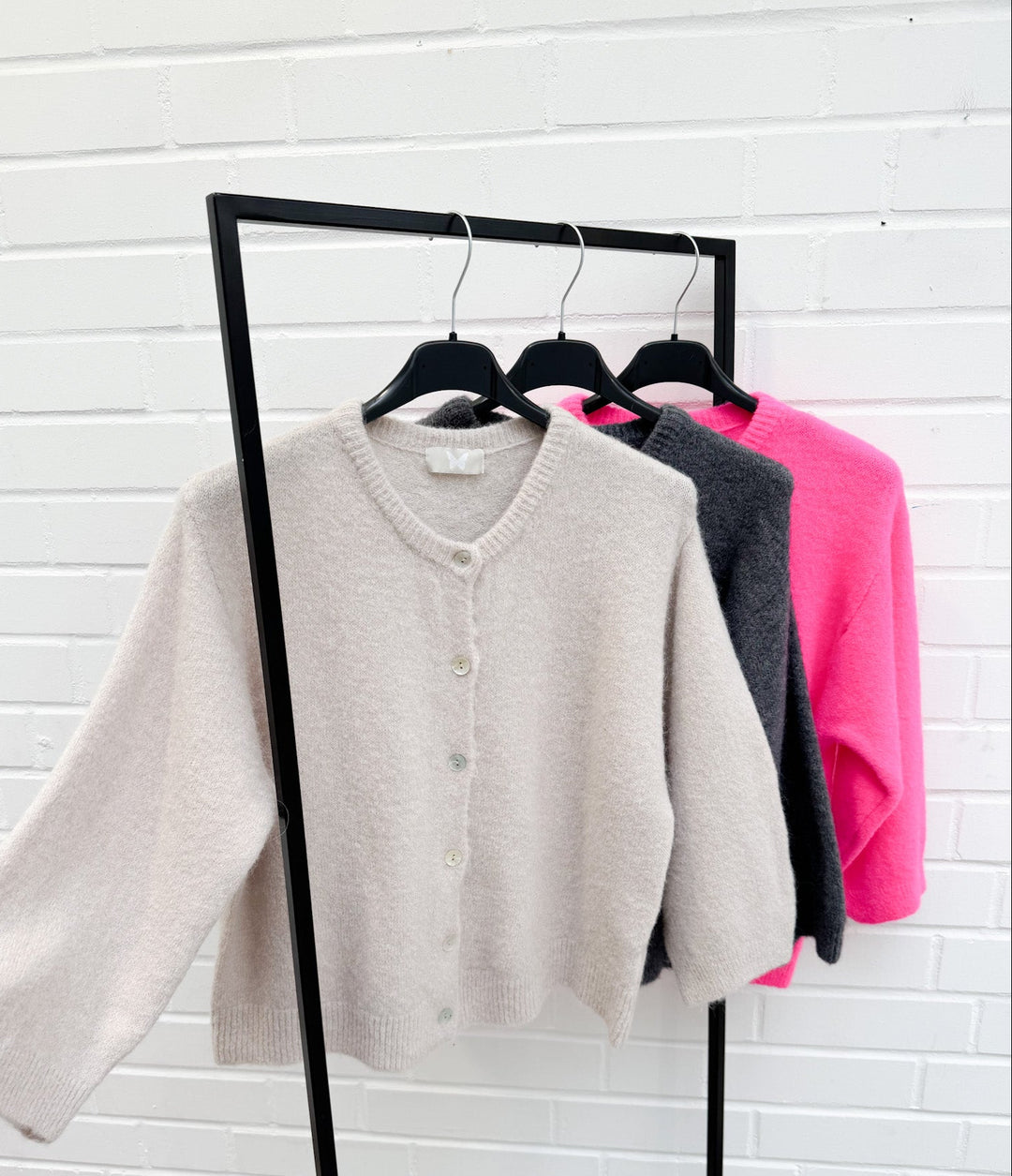 PREMIUM ALPAKA STRICKJACKE - versch. Farben