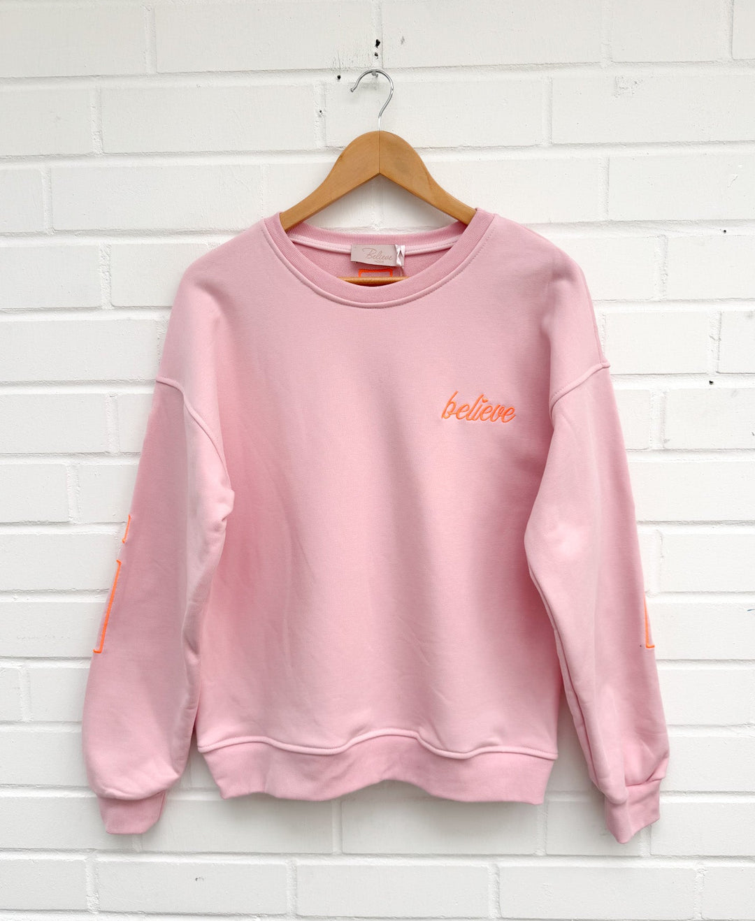 SWEATSHIRT BELIEVE - versch. Farben