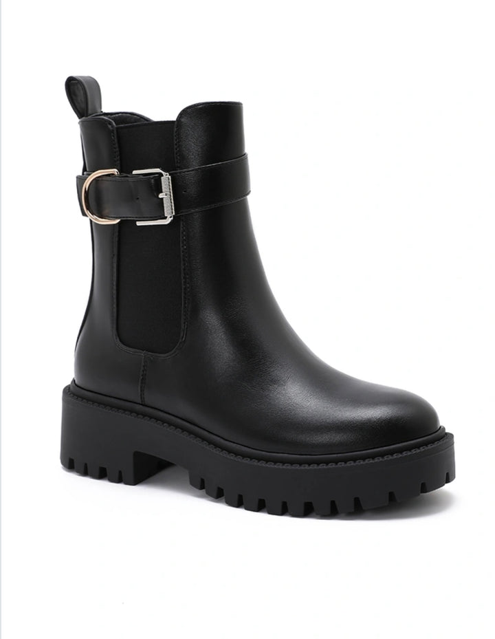 STIEFELETTE LARISSA - schwarz