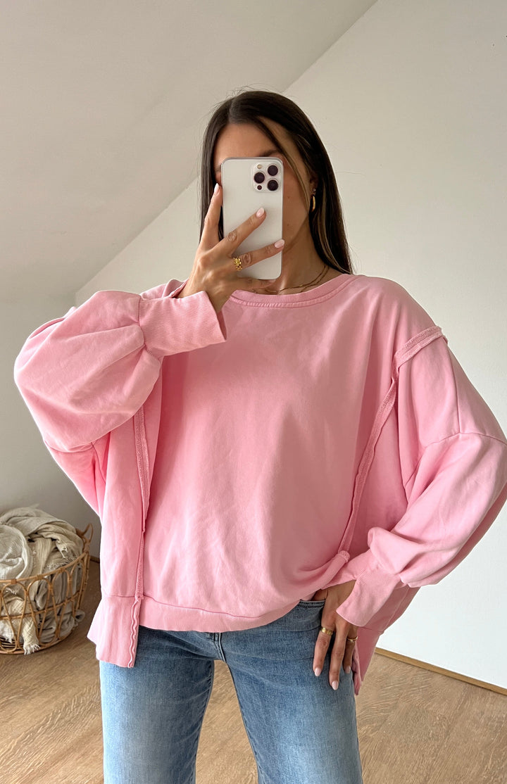 OVERSIZE SWEATSHIRT MARLA - Versch. Farben