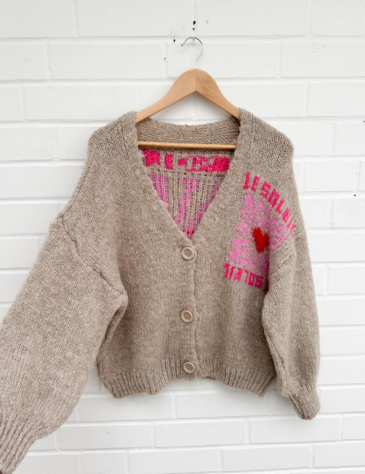 STRICKJACKE LE SOLEI - versch. Farben