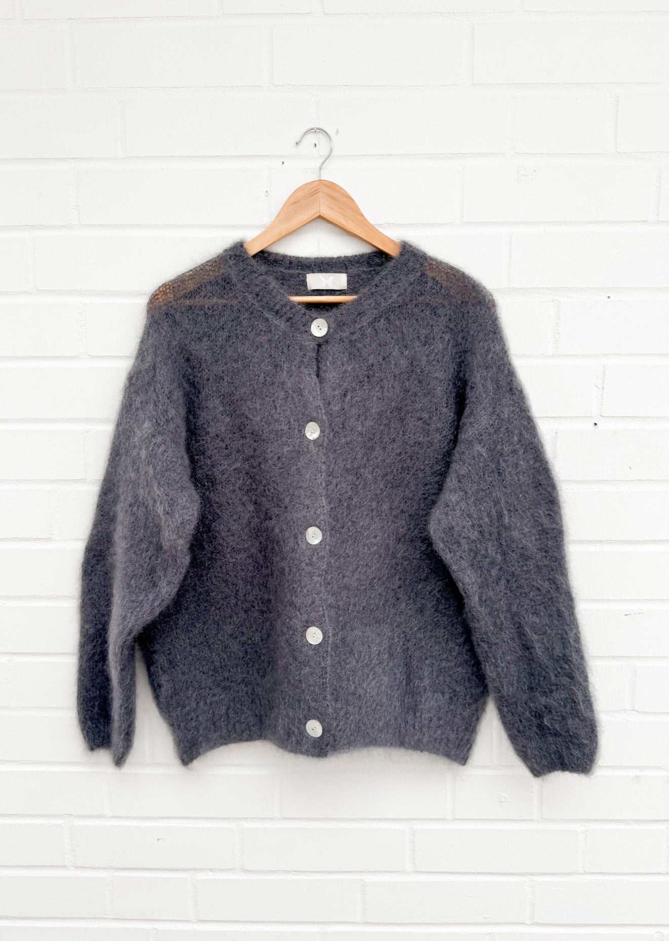 PREMIUM MOHAIR CARDIGAN - versch. Farben