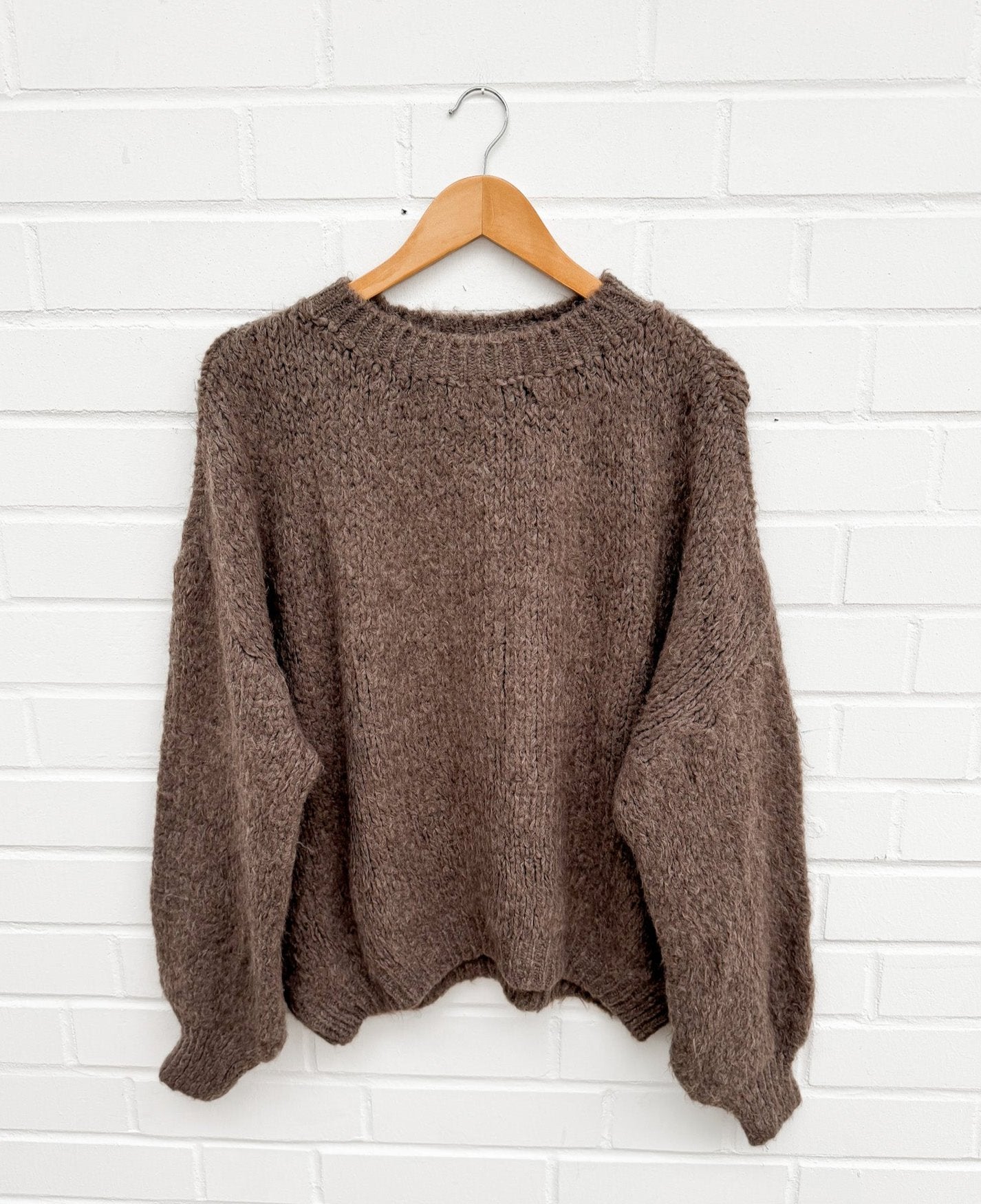 OVERSIZE STRICKPULLOVER DONJA - versch. Farben