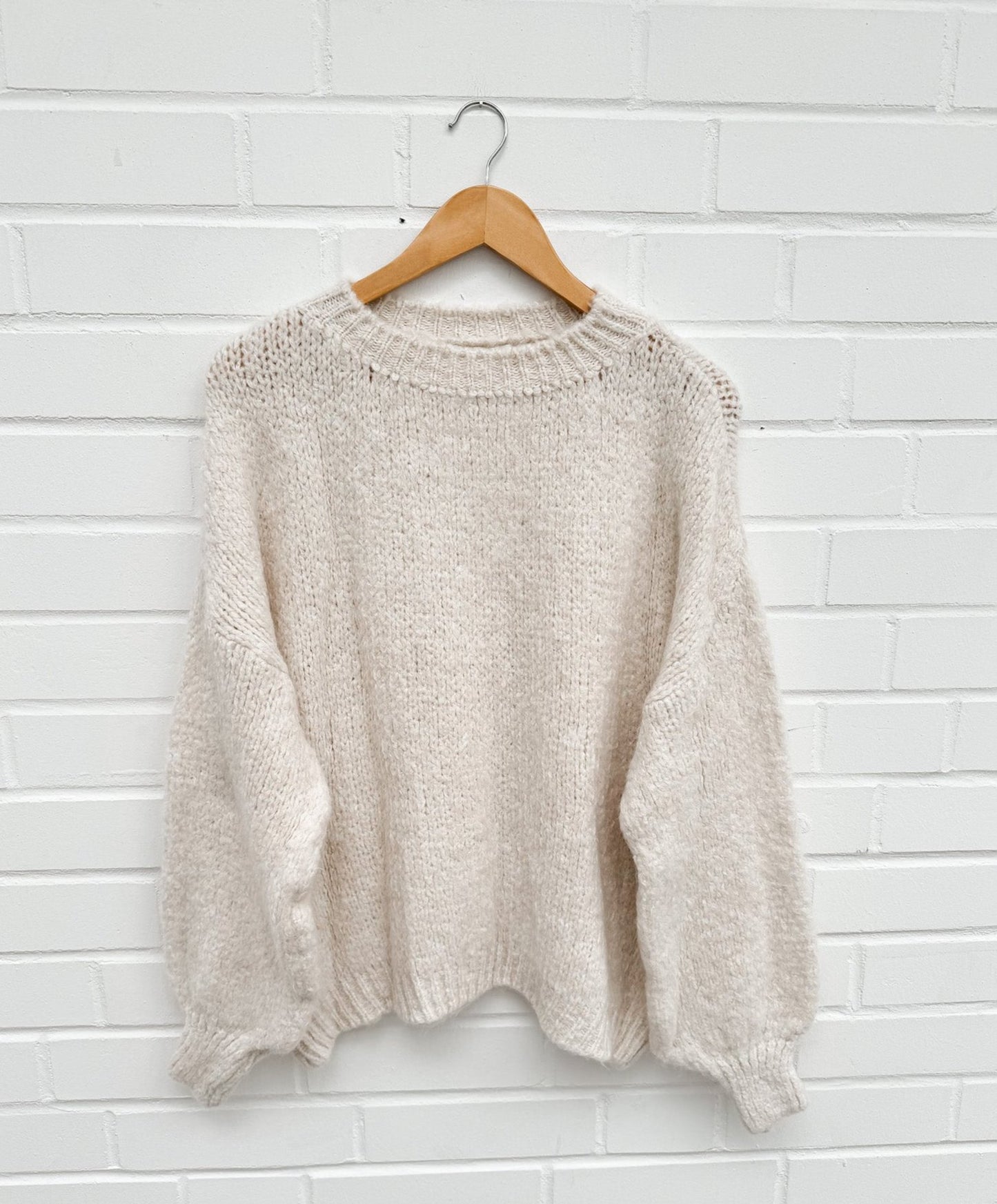 OVERSIZE STRICKPULLOVER DONJA - versch. Farben