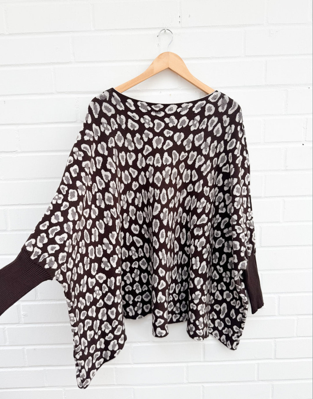 OVERSIZE BASIC STRICKPULLOVER LEO - versch. Farben