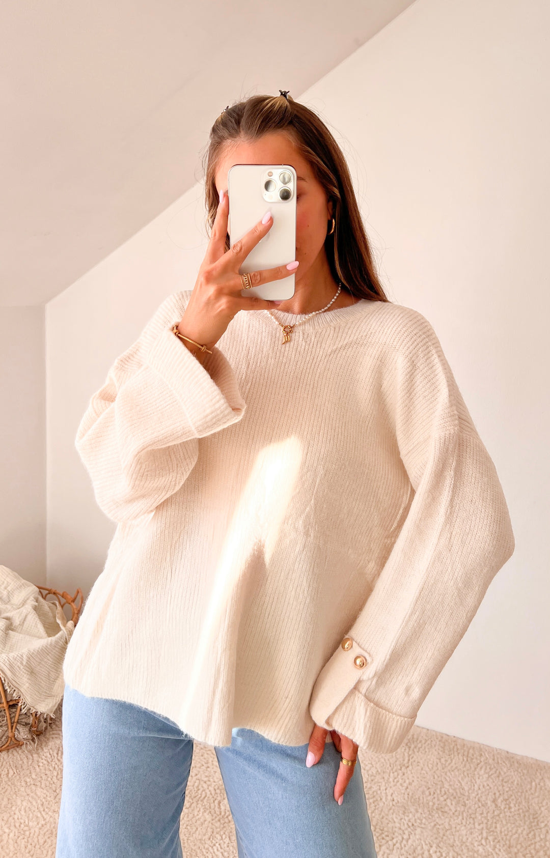 SOFT GOLD PULLOVER - versch Farben