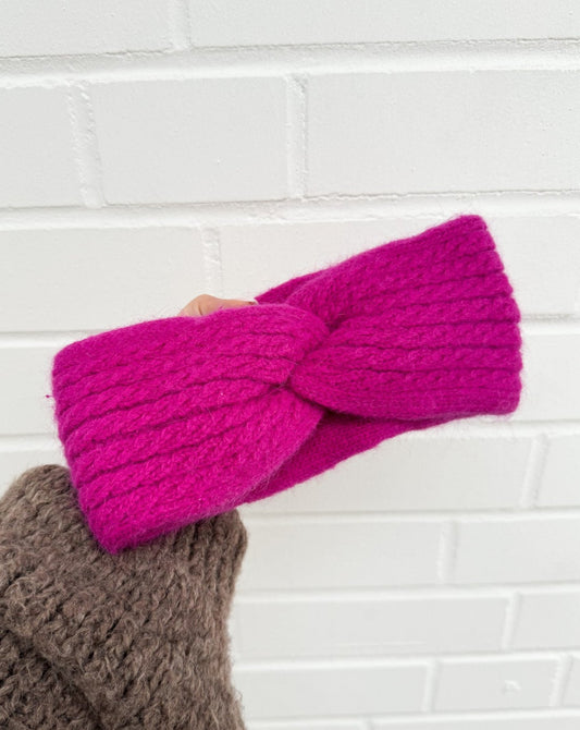 STIRNBAND FUCHSIA