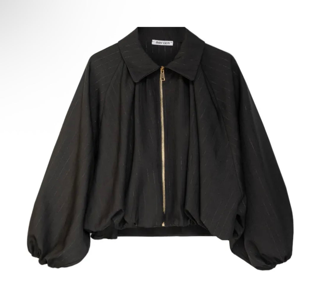 LEICHTE BLOUSON JACKE EDITA - versch. Farben