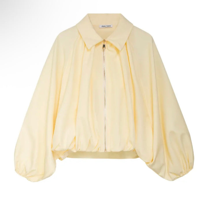LEICHTE BLOUSON JACKE EDITA - versch. Farben