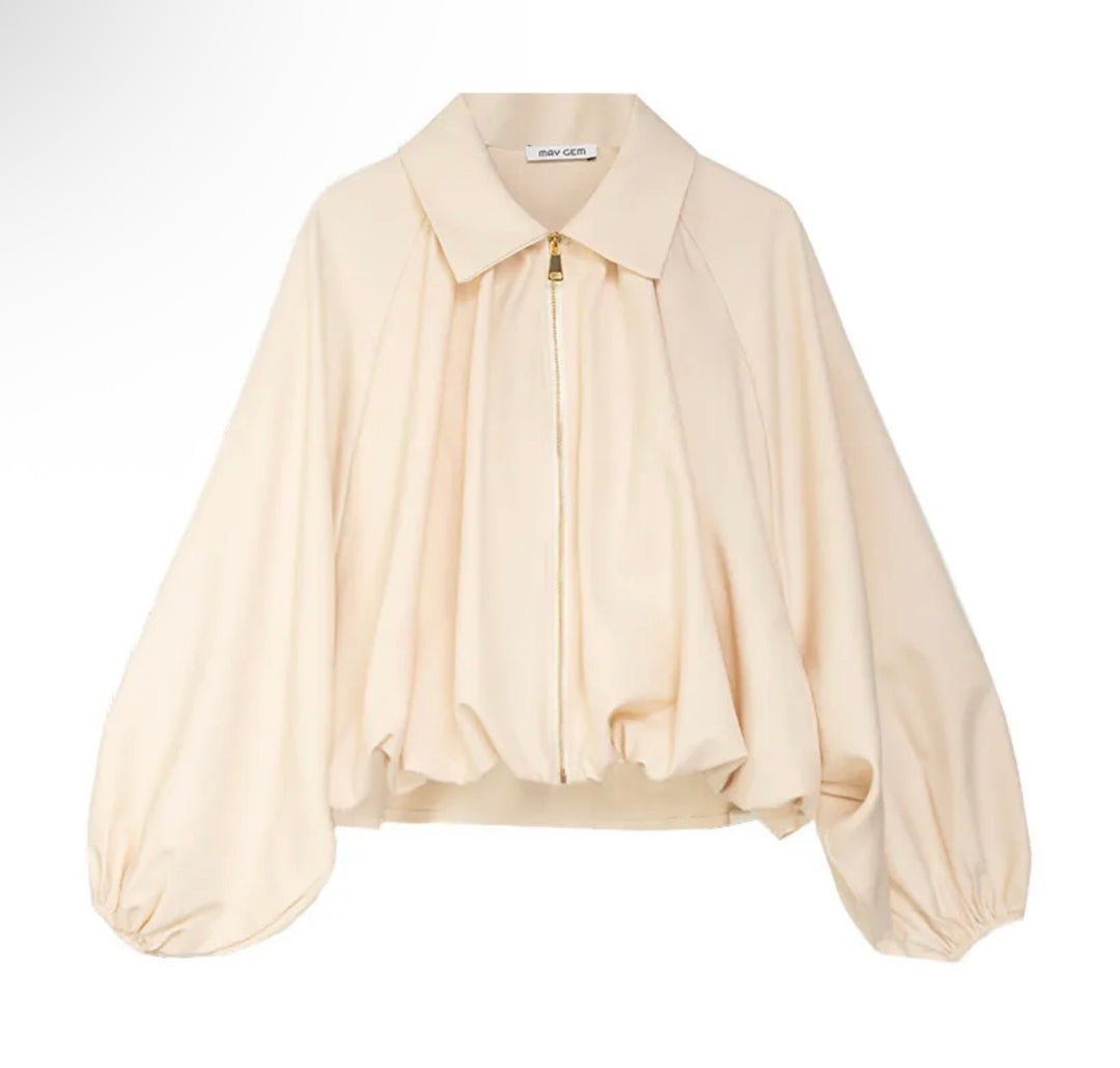 LEICHTE BLOUSON JACKE EDITA - versch. Farben