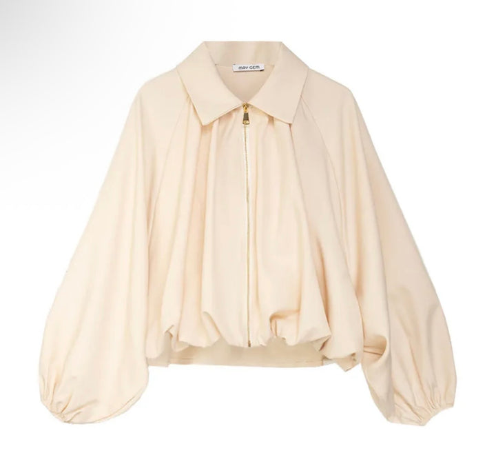 LEICHTE BLOUSON JACKE EDITA - versch. Farben