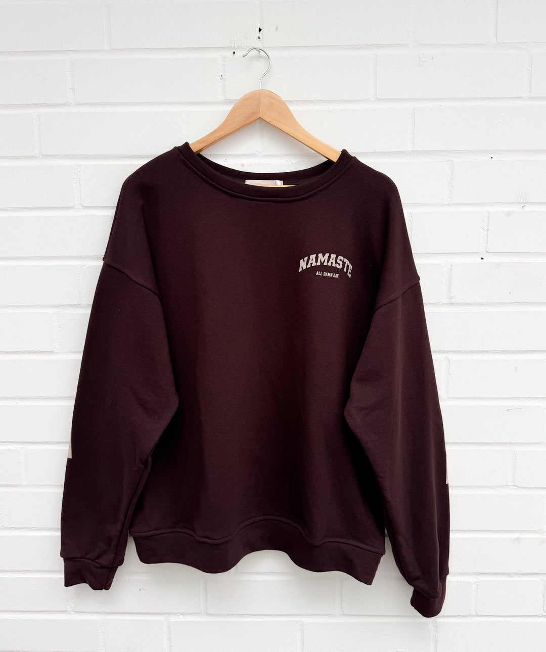 SWETAHSIRT NAMASTE - braun