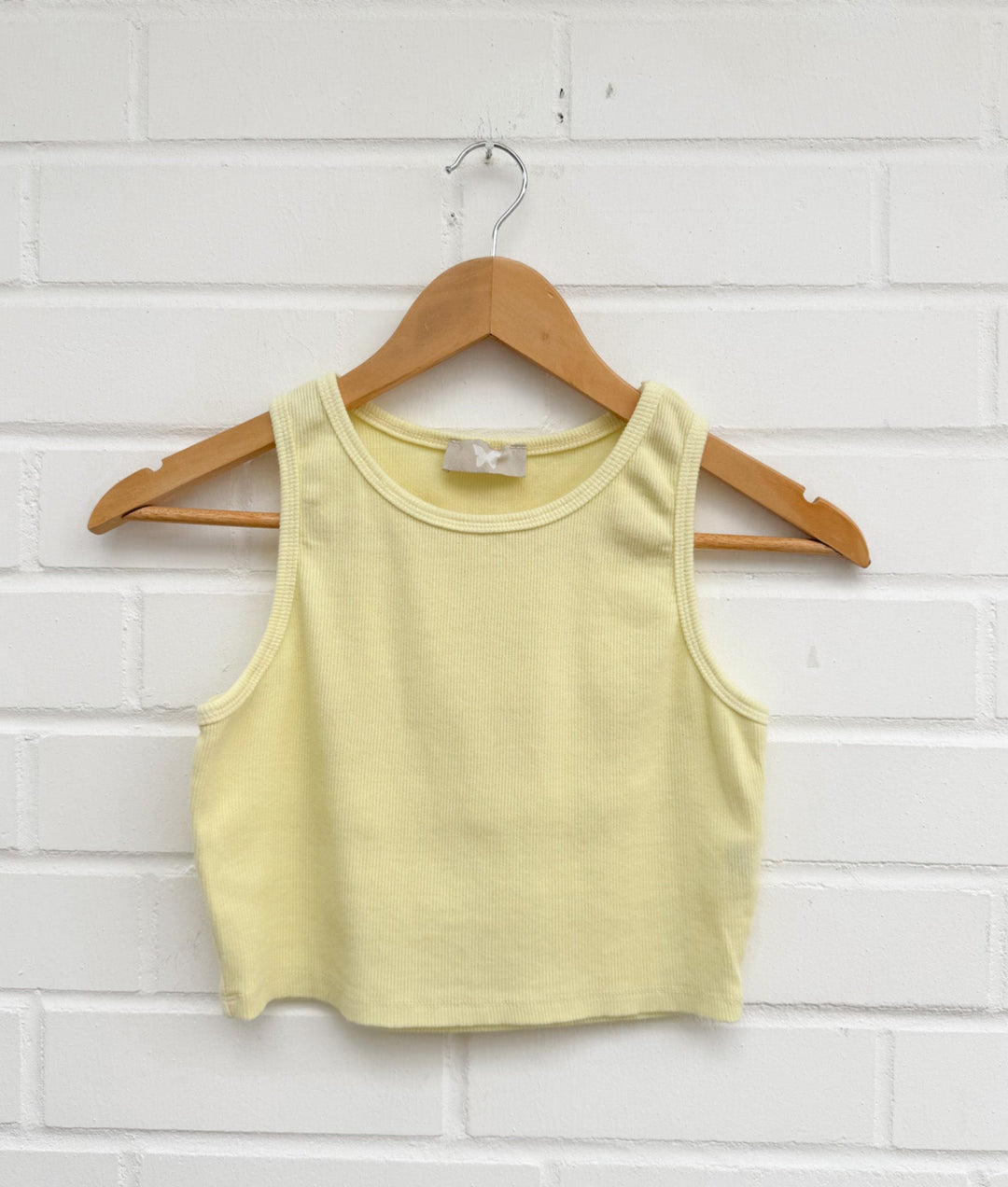 BASIC CROP TOP - versch. Farben