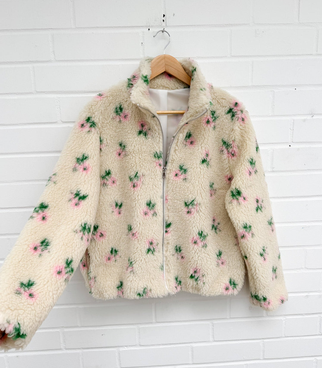FLOWER TEDDY JACKE