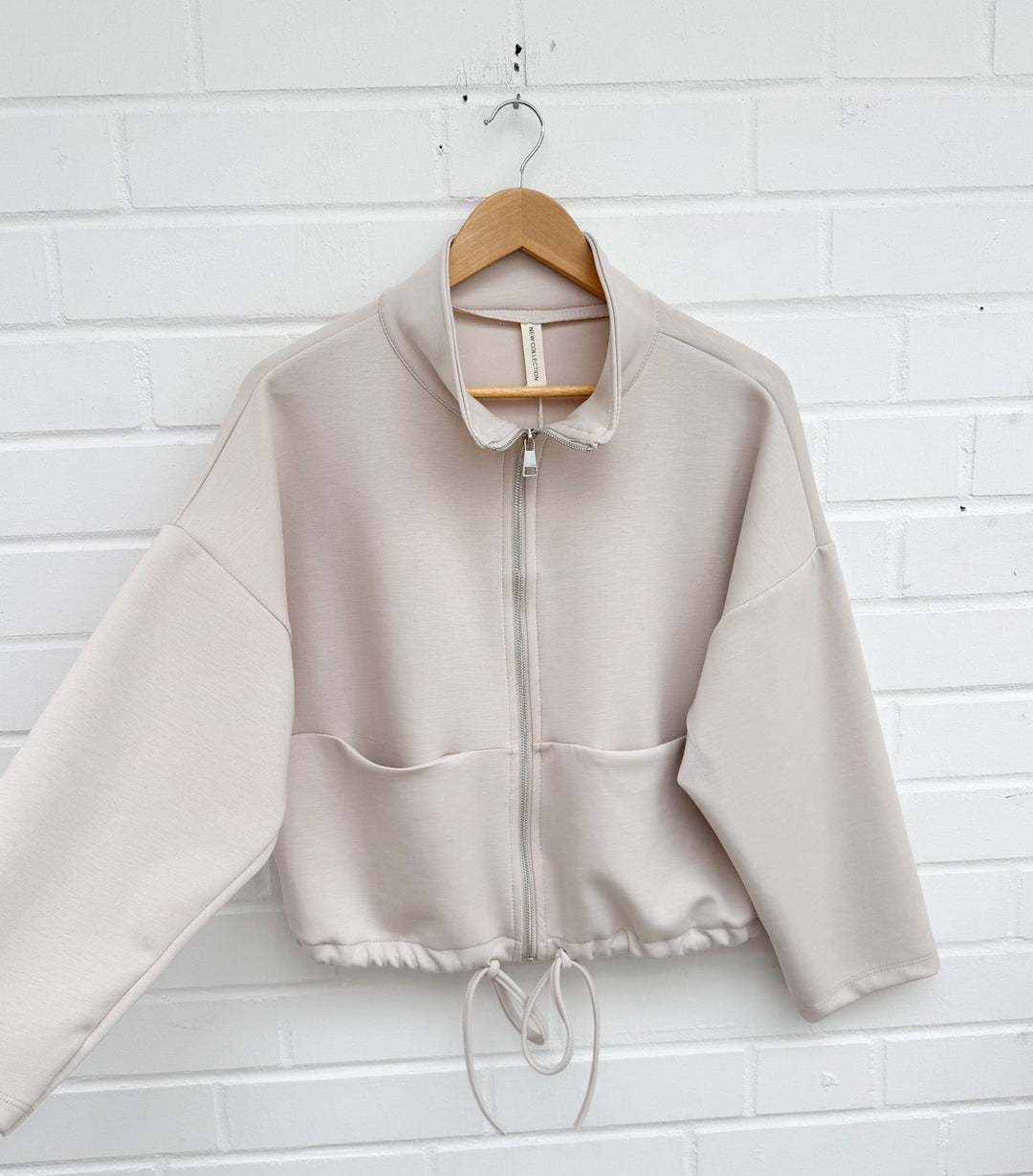 SWEATJACKE MINA mit Taschen - versch. Farben