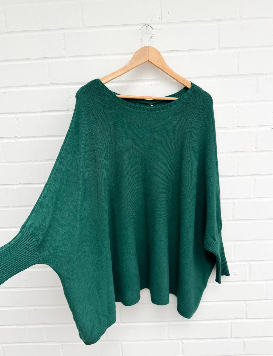 OVERSIZE BASIC STRICKPULLOVER - versch. Farben