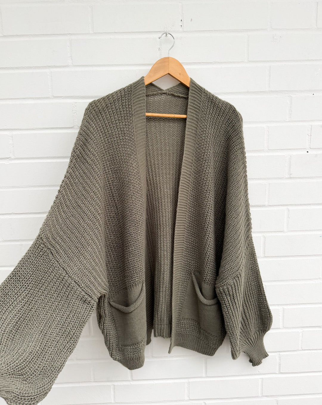 OVERSIZE BASIC CARDIGAN- versch. Farben