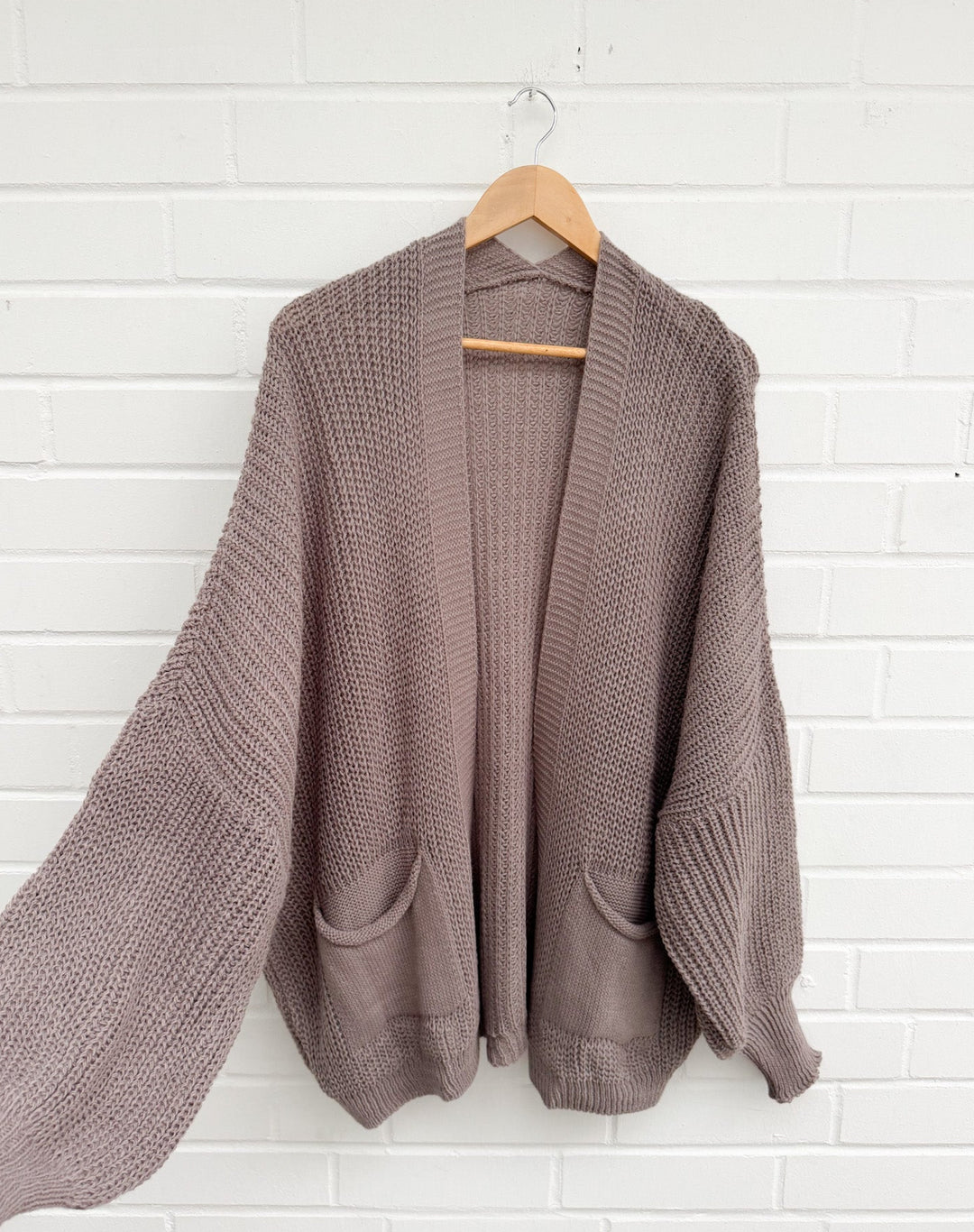 OVERSIZE BASIC CARDIGAN- versch. Farben
