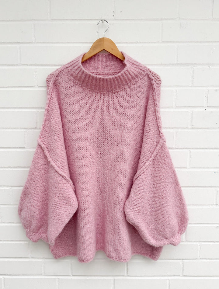 OVERSIZE STRICKPULLOVER MAIRA Eins - versch. Farben