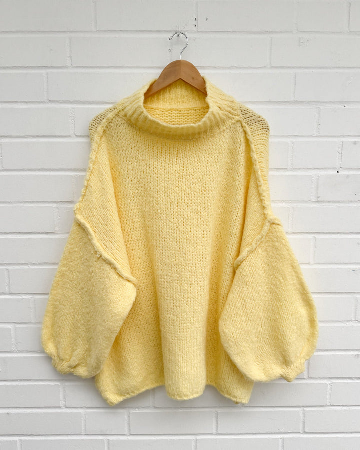 OVERSIZE STRICKPULLOVER MAIRA Eins - versch. Farben