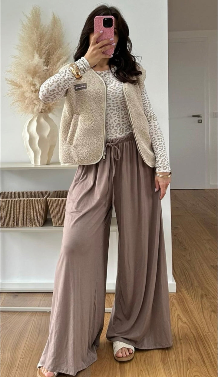 WEITE VISKOSE HOSE SHERLY - versch. Farben