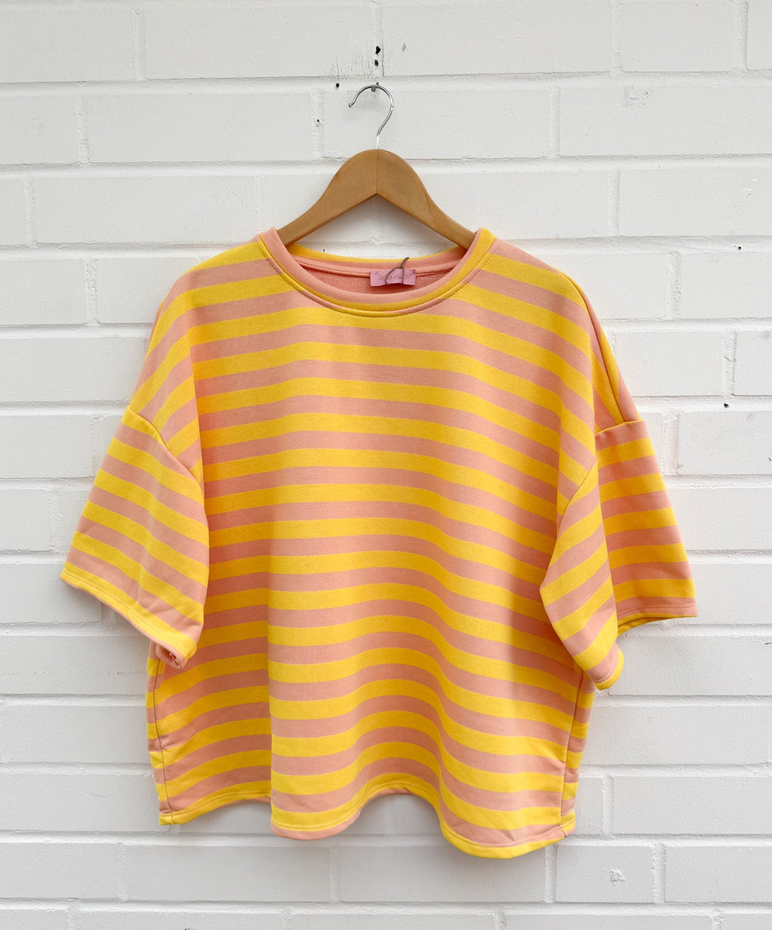 OVERSIZE STREIFEN T-SHIRT MAGDA - versch. Farben