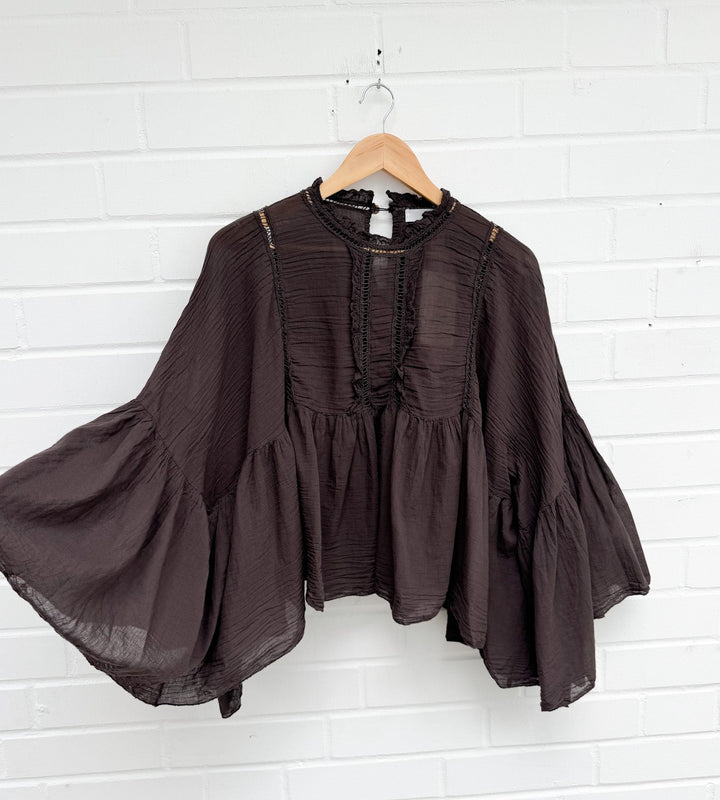 BLUSE NELE - versch. Farben