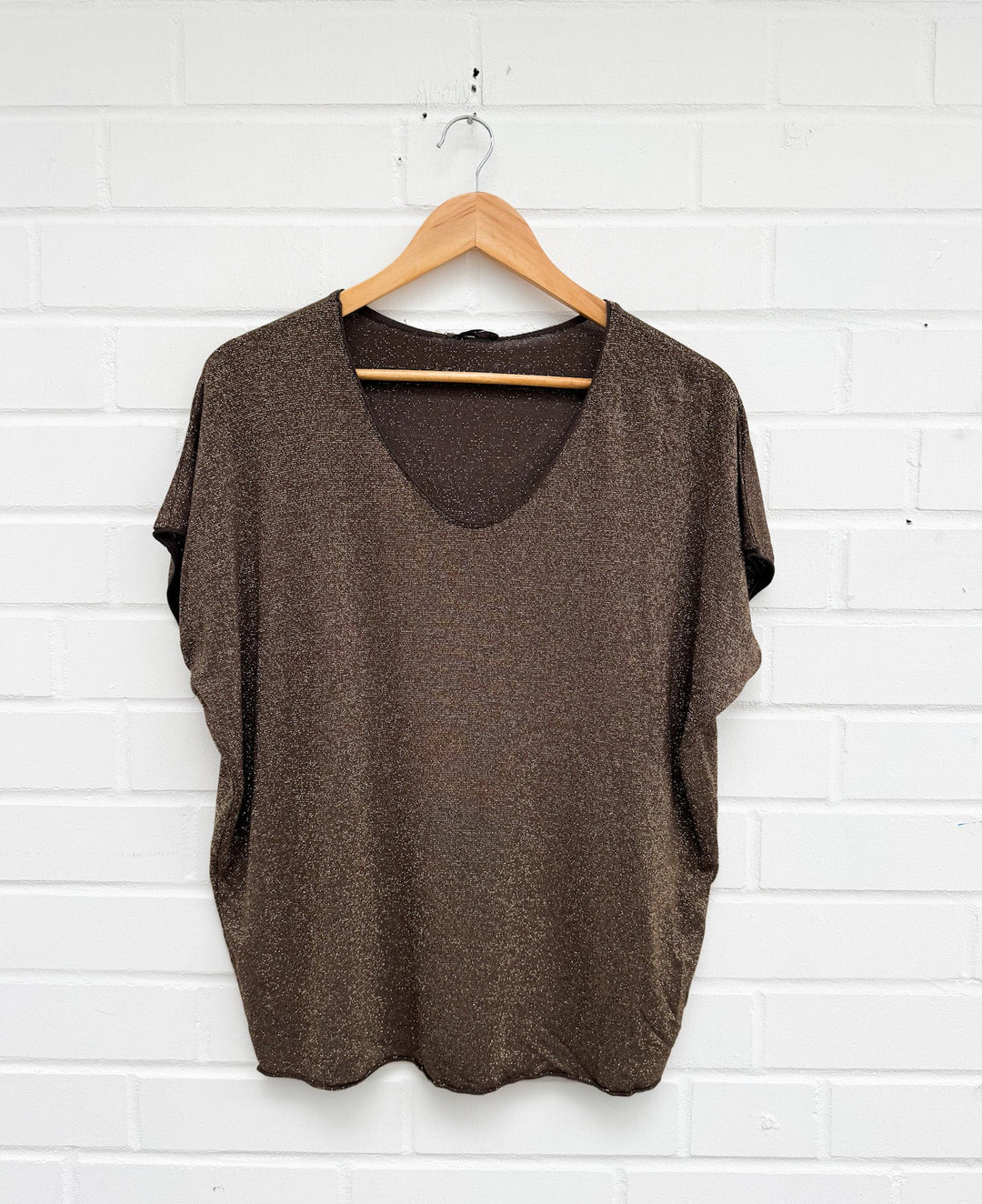 GOLD SHINE VISKOSE SHIRT - versch. Farben