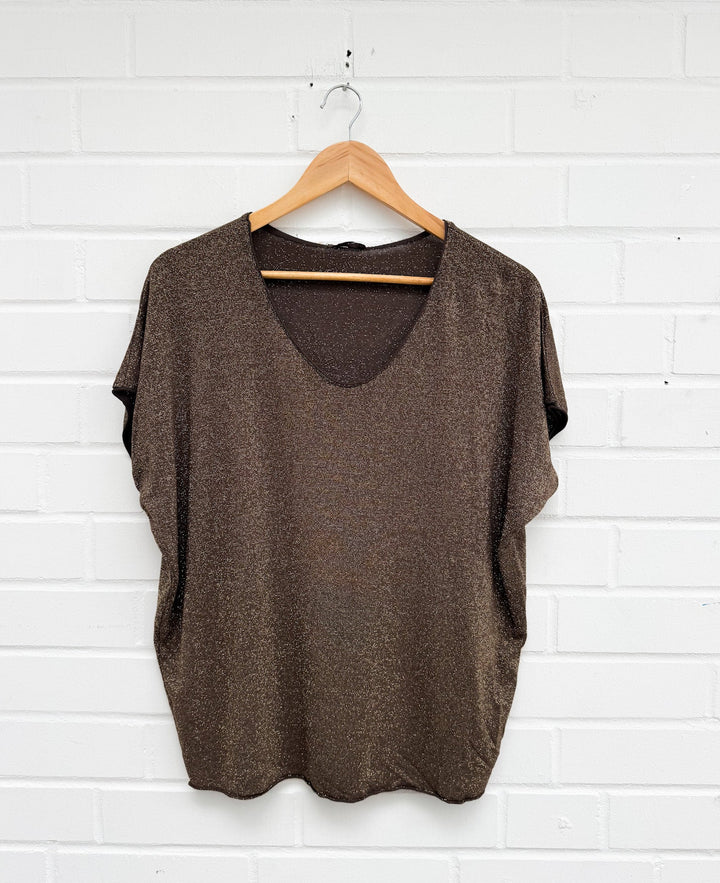 GOLD SHINE VISKOSE SHIRT - versch. Farben