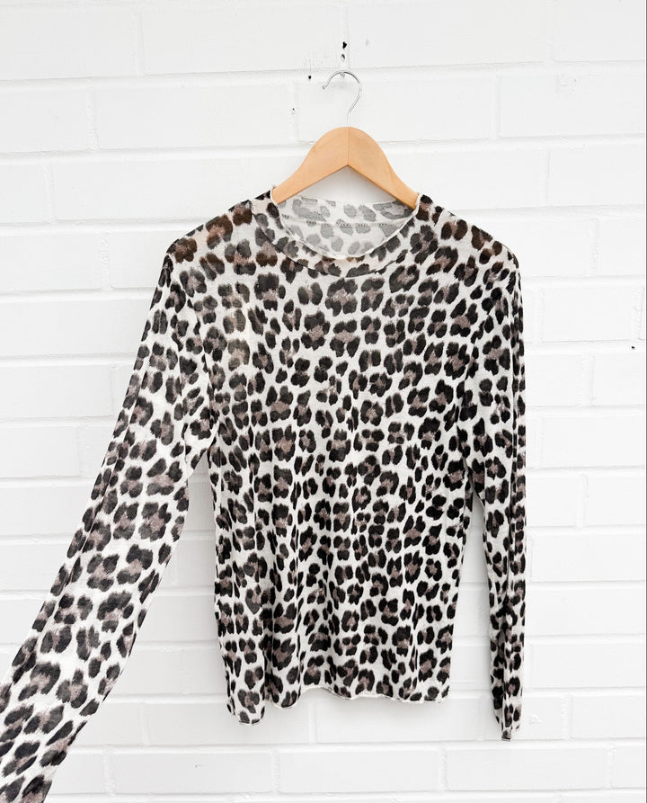 LEO KASCHMIR RUNDHALS LONGSLEEVE