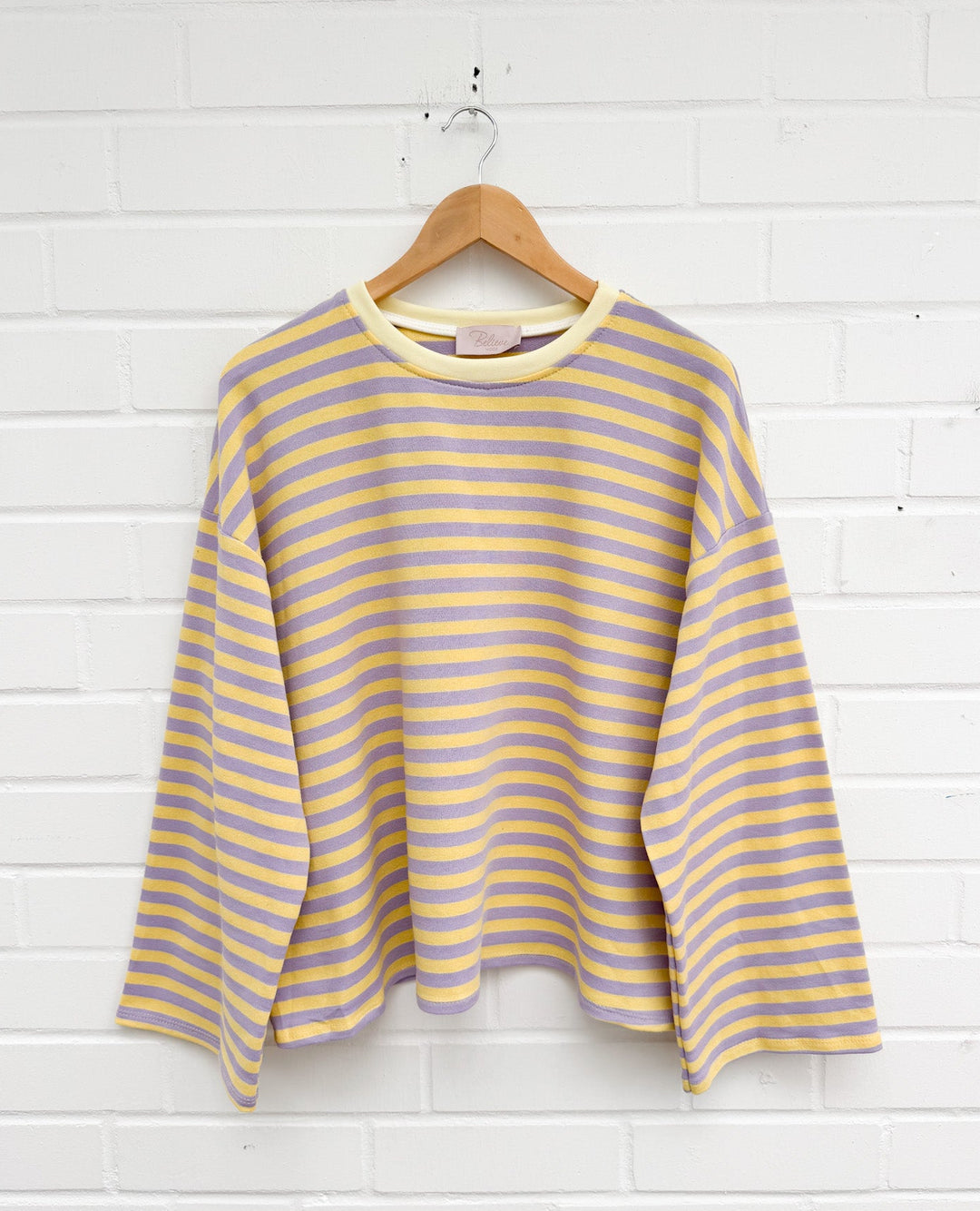 LOCKERES STREIFEN LANGARM SHIRT MON - versch. Farben