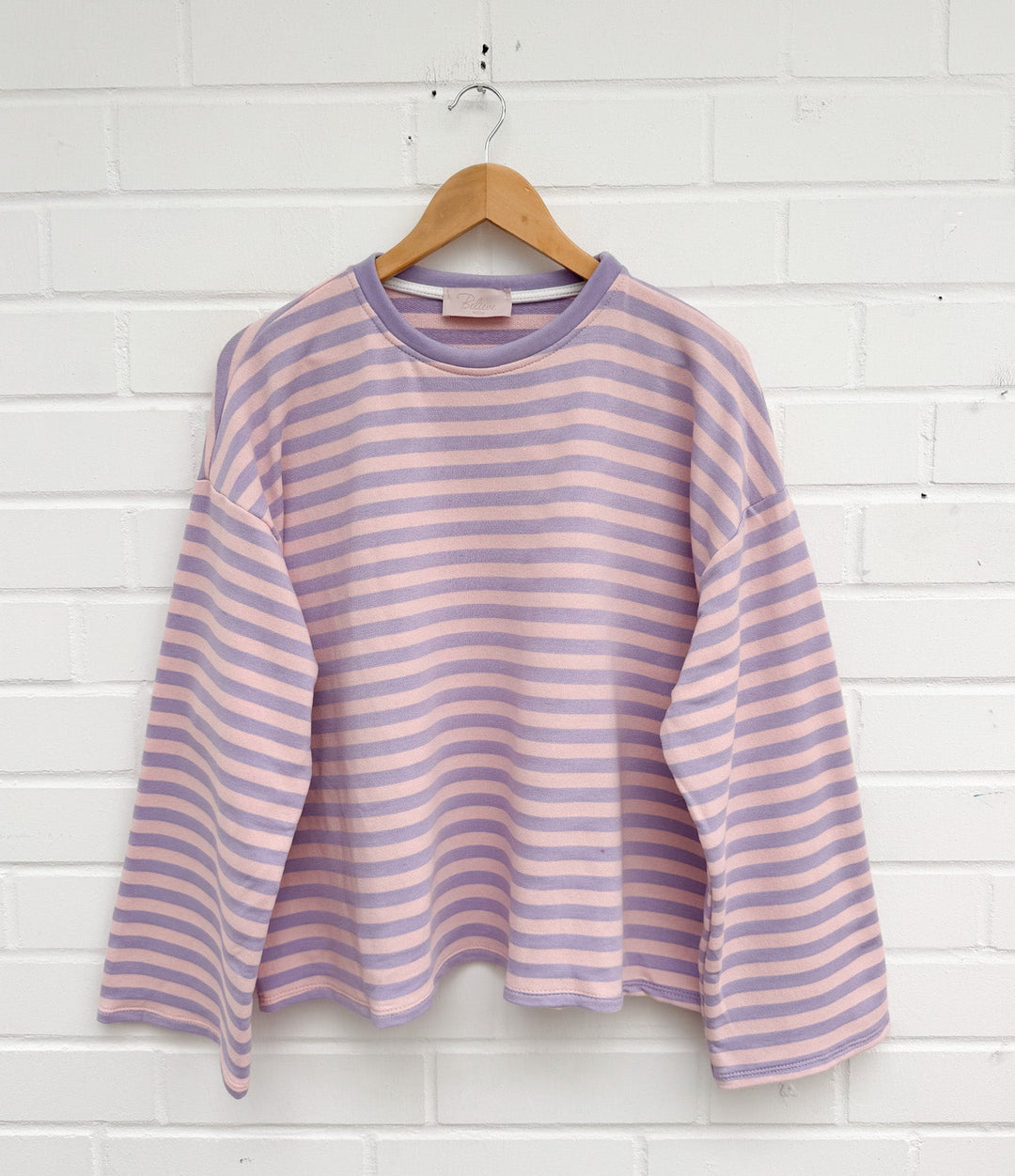 LOCKERES STREIFEN LANGARM SHIRT MON - versch. Farben