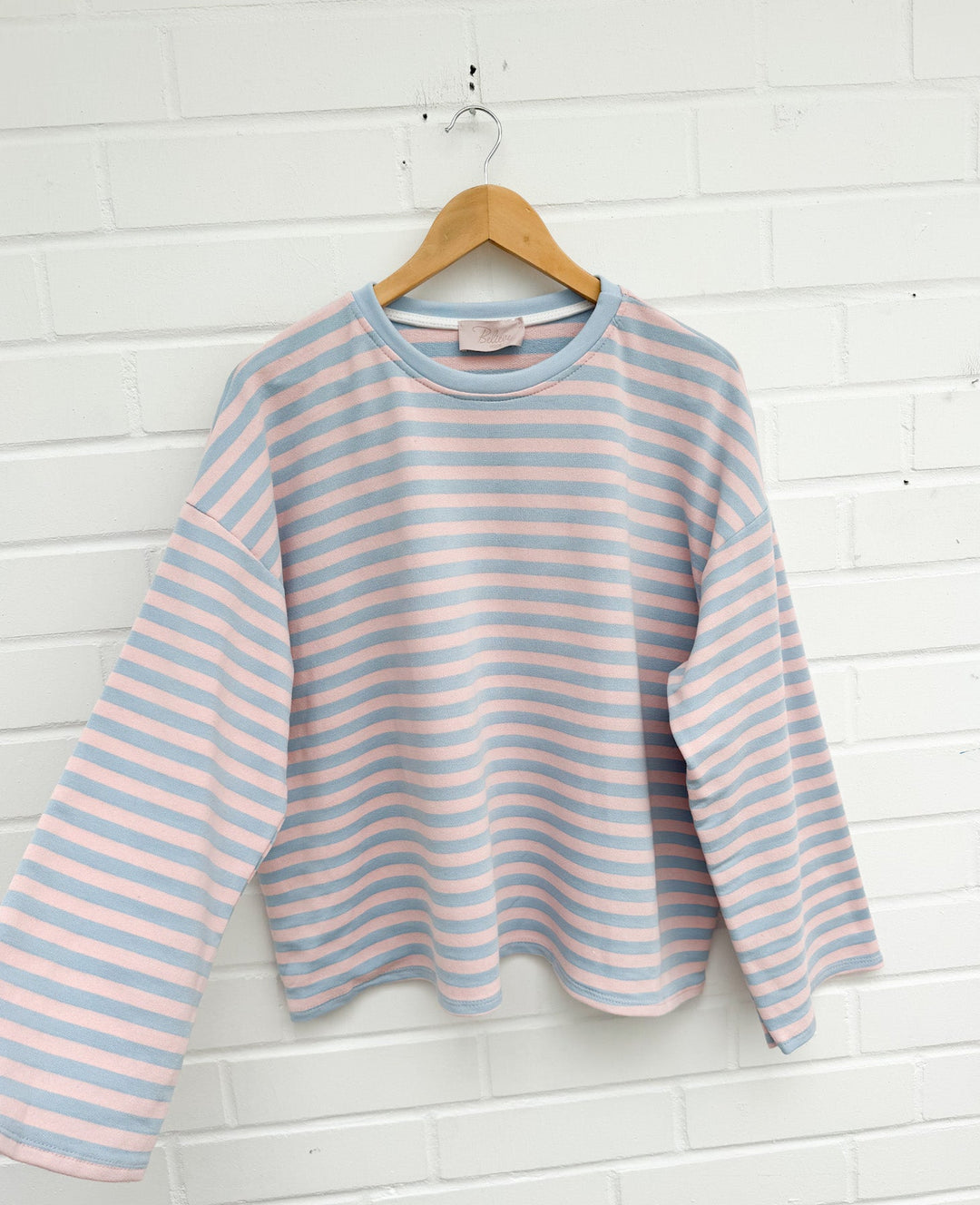 LOCKERES STREIFEN LANGARM SHIRT MON - versch. Farben