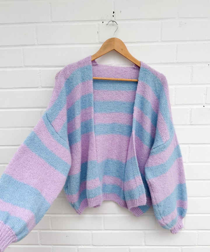 STREIFEN CARDIGAN RIX - versch. Farben