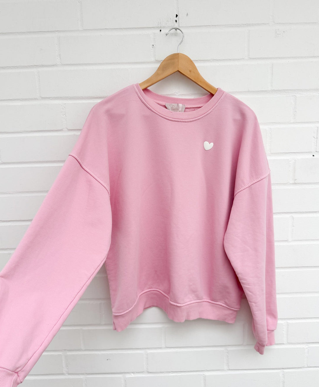 SWEATSHIRT mit Herz - versch. Farben