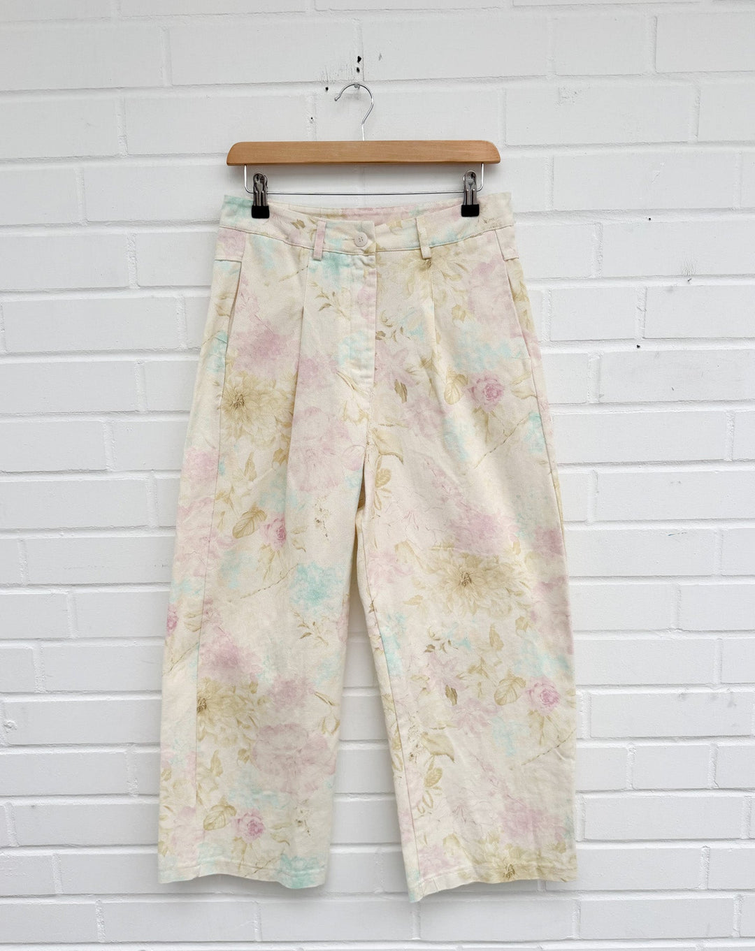 LEICHTE LOCKERE FLOWER BALLON JEANS