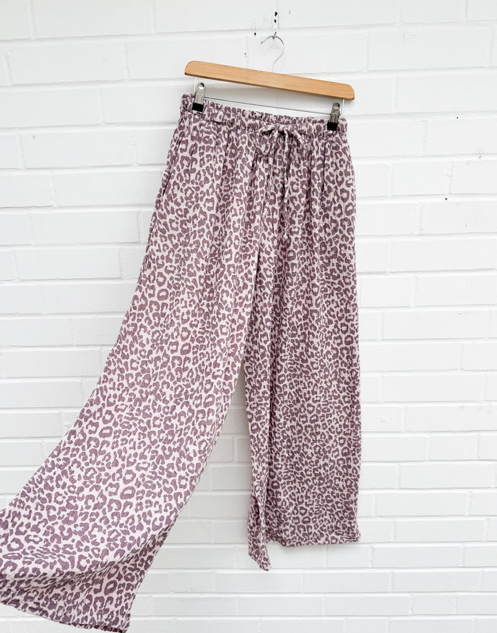 LANGE LEO MUSSELIN HOSE - versch. Farben