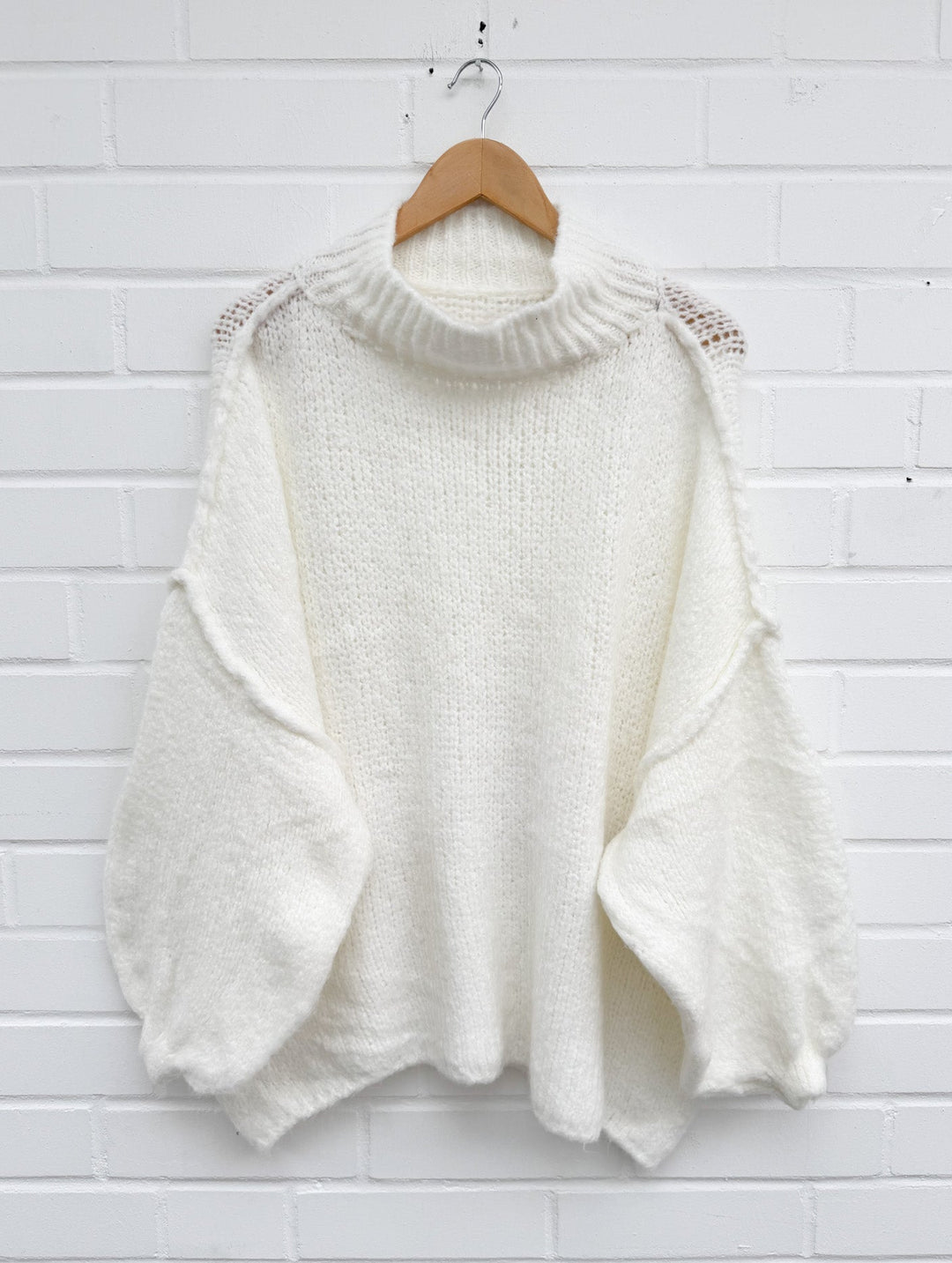 OVERSIZE STRICKPULLOVER MAIRA Eins - versch. Farben