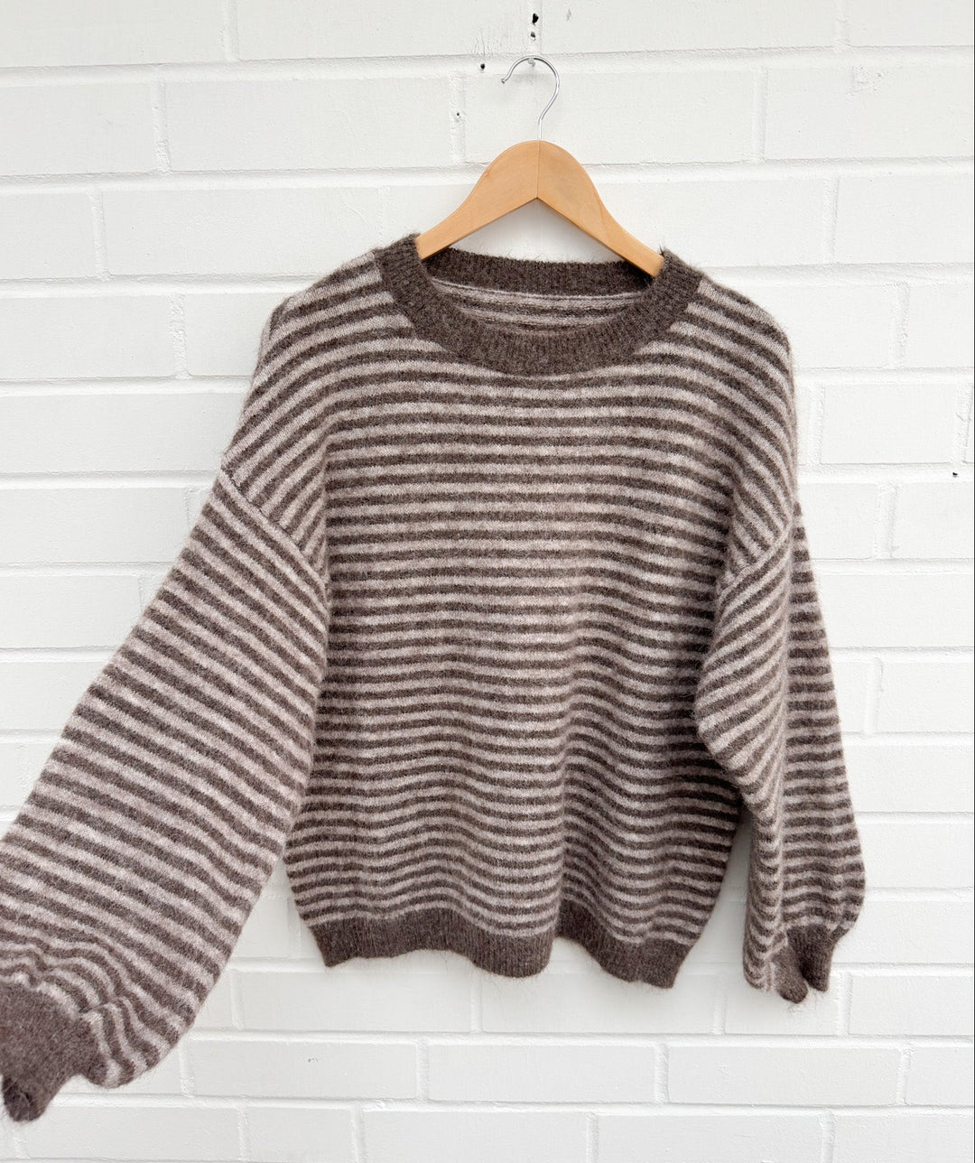 LITTLE STRIPE STRICKPULLOVER - versch. Farben