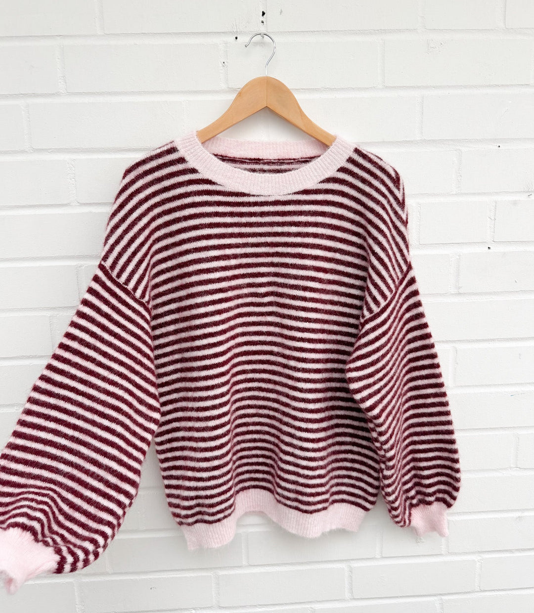 LITTLE STRIPE STRICKPULLOVER - versch. Farben