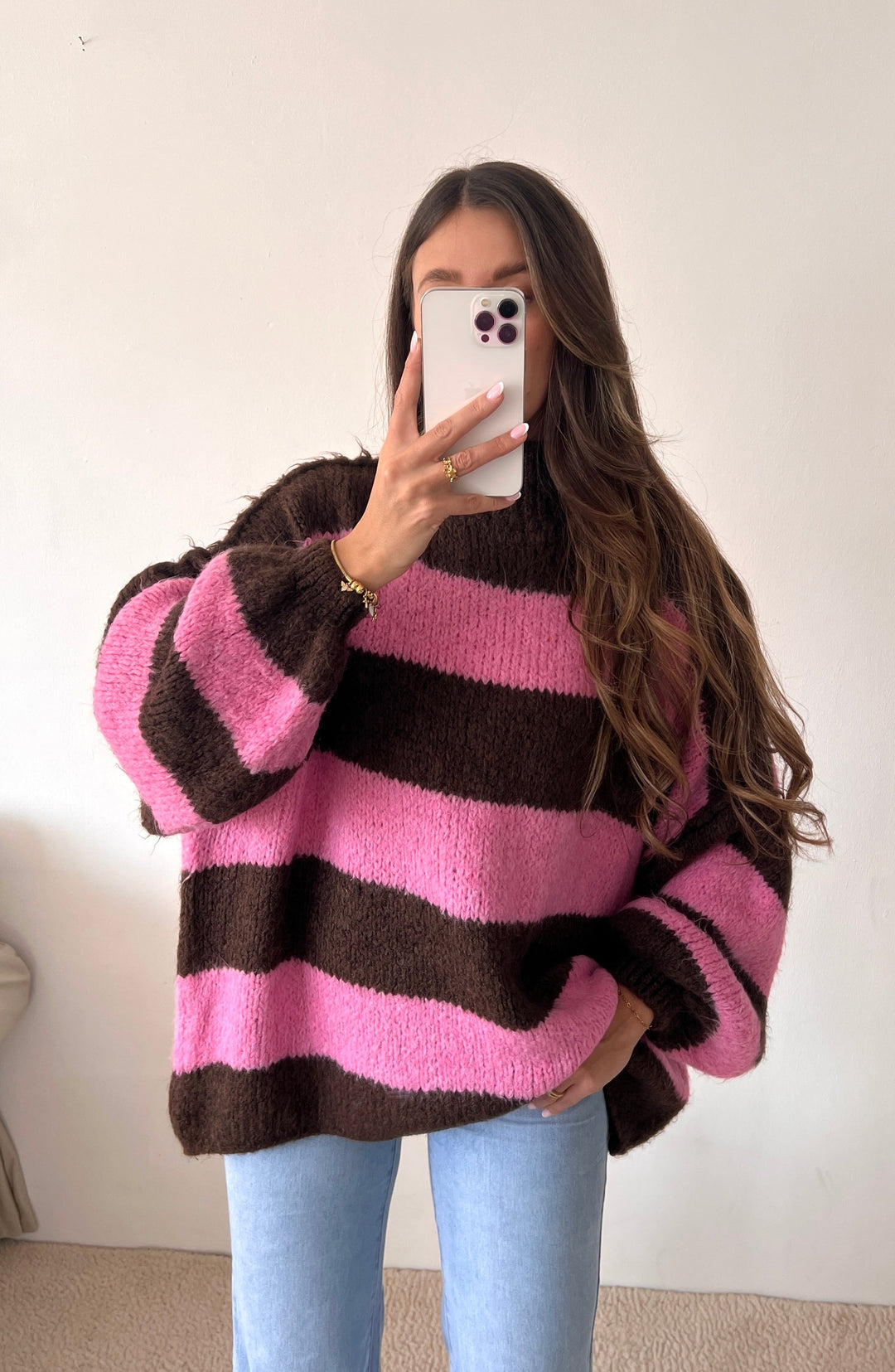 BLOCKSTREIFEN STRICKPULLOVER MAIRA Ver. Farben