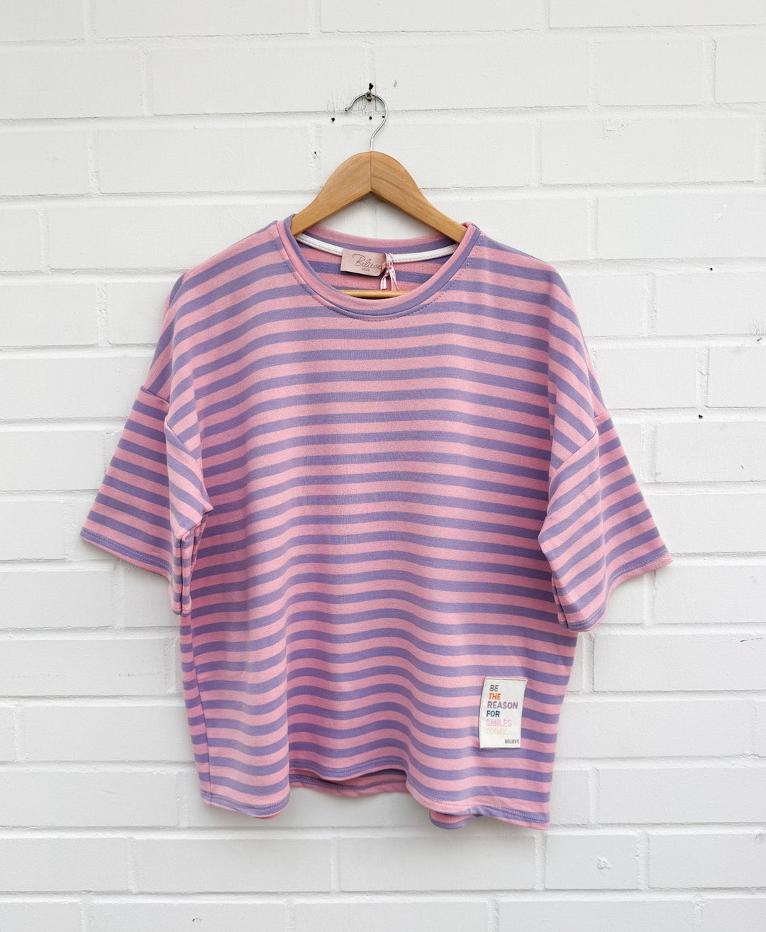 OVERSIZE STREIFEN REASON SHIRT - versch. Farben