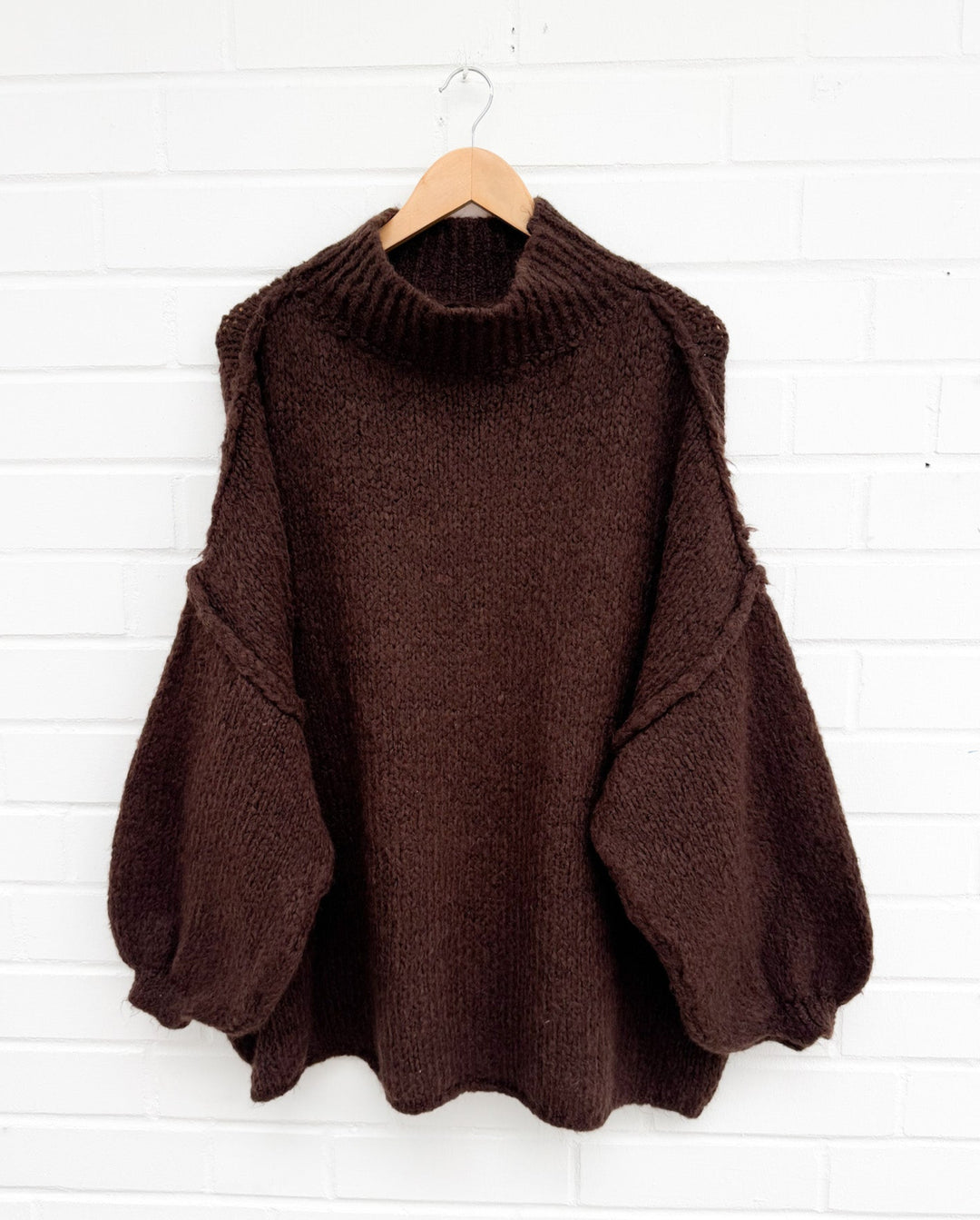 OVERSIZE STRICKPULLOVER MAIRA Eins - versch. Farben