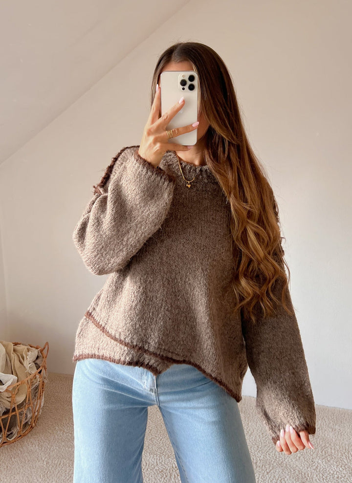 STRICKPULLOVER NELE - versch. Farben